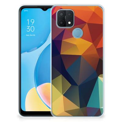 OPPO A15 | TPU Hoesje | Polygon Color