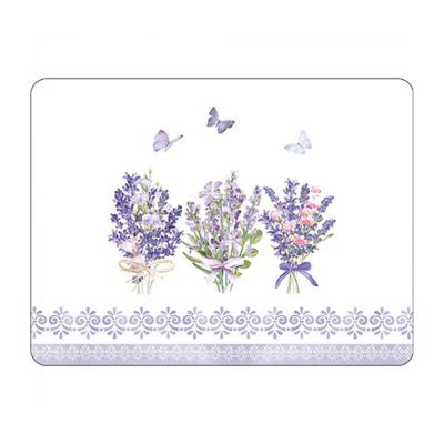 Placemat Lovely Lavender White
