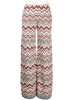 Missoni pantalon ample à motif zigzag - Blanc