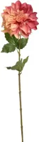 Pure Royal kunsttak dahlia 60cm roze