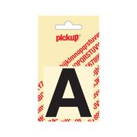 Deco letter a helvetica zwart 60 mm Pickup - Pickup