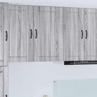 Keukenkast Grijs Sonoma 50 x 31 x 80 cm Bewerkt hout