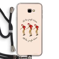 Jingle Ladies: Samsung Galaxy J4 Plus Transparant Hoesje met koord