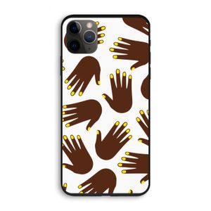 Hands dark: iPhone 11 Pro Biologisch afbreekbaar hoesje