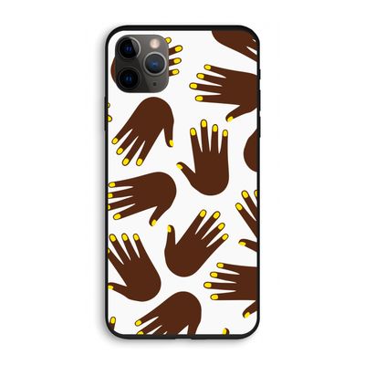 Hands dark: iPhone 11 Pro Biologisch afbreekbaar hoesje