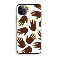 Hands dark: iPhone 11 Pro Biologisch afbreekbaar hoesje