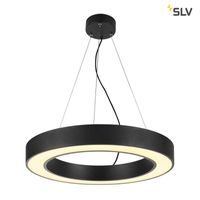 SLV Medo Ring 60 ZWART hanglamp - thumbnail
