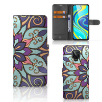 Xiaomi Redmi Note 9 Pro | Note 9S Hoesje Purple Flower - thumbnail