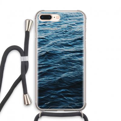 Oceaan: iPhone 7 PLUS Transparant Hoesje met koord