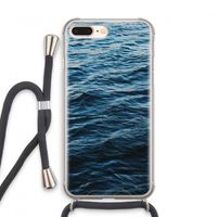 Oceaan: iPhone 7 PLUS Transparant Hoesje met koord
