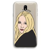 Mary Kate: Samsung Galaxy J7 (2017) Transparant Hoesje