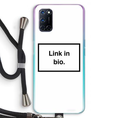 Link in bio: Oppo A52 Transparant Hoesje met koord