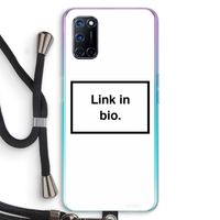 Link in bio: Oppo A52 Transparant Hoesje met koord