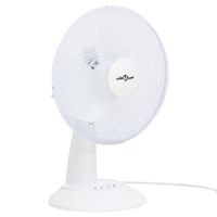 VidaXL Tafelventilator 3 snelheden 40 w 30 cm wit VidaXL Tafelventilator 3 snelheden 40 w 30 cm wit