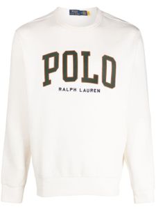 Polo Ralph Lauren sweat à logo imprimé - Blanc