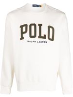 Polo Ralph Lauren logo-print crew-neck sweatshirt - Blanc