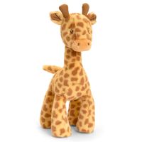 Pluche knuffel dier giraffe 25 cm   - - thumbnail