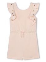 Chloé Kids combishort à poignets volantés - Rose