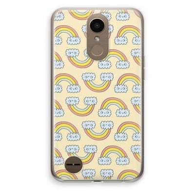 Regenboog: LG K10 (2017) Transparant Hoesje
