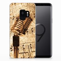 Samsung Galaxy S9 | Siliconen hoesje | met foto Bladmuziek