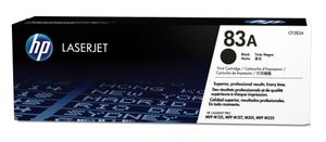 HP toner 83A, 1 500 pagina's, OEM CF283A, zwart