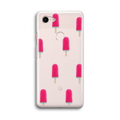 Waterijsje: Google Pixel 3 Transparant Hoesje