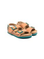 Birkenstock Kids sandales Arizona à boucles - Marron