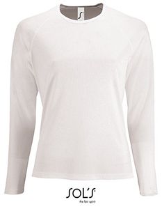 Sol’s L02072 Women`s Long-Sleeve Sports T-Shirt Sporty