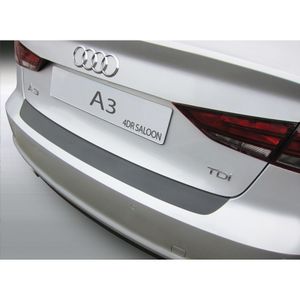 Bumper beschermer passend voor Audi A3/S3 8V Sedan 8/2013-4/2016 Zwart GRRBP926