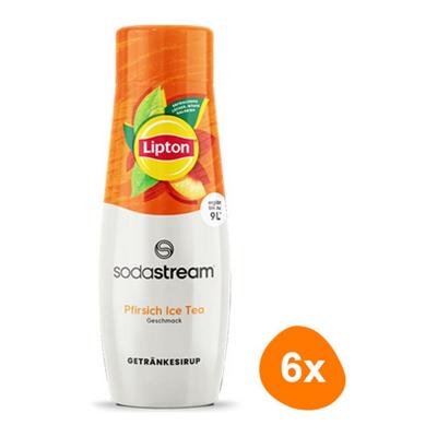 SodaStream - Lipton Ice Tea Perzik Siroop - 6x 440ml