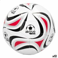 Voetbal Aktive 5 Ø 22 cm Wit PVC (12 Stuks)