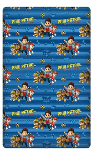 PAW Patrol Hoeslaken team 90 x 200 cm - Blauw