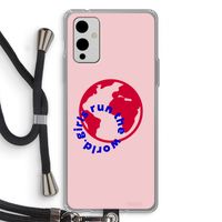 Run The World: OnePlus 9 Transparant Hoesje met koord