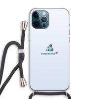 MSN: iPhone 12 Pro Transparant Hoesje met koord