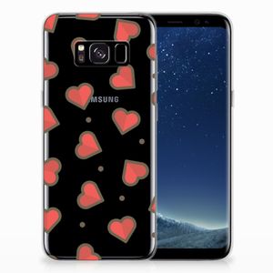 Samsung Galaxy S8 TPU bumper Hearts