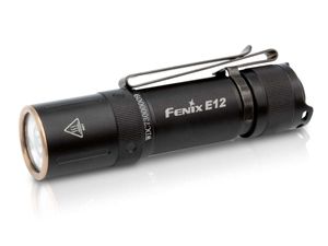 Fenix E12 V2.0 zaklantaarn Zwart Zaklamp LED
