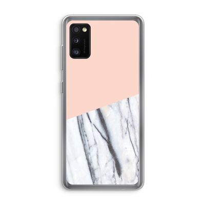A touch of peach: Samsung Galaxy A41 Transparant Hoesje