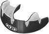 Opro 790001 Instant Custom Dentist Fit Mouthguard Braces - Black-White - SR