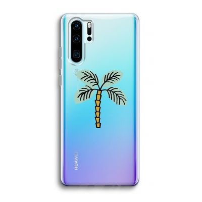 Palmboom: Huawei P30 Pro Transparant Hoesje