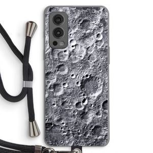 Maanlandschap: OnePlus Nord 2 5G Transparant Hoesje met koord