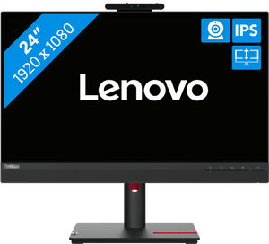 Lenovo ThinkVision T24v-30 LED display 60,5 cm (23.8") 1920 x 1080 Pixels Full HD Zwart