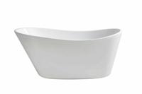 Wiesbaden Trapeze vrijstaand acryl ligbad 150 x 72 wit