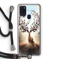 Seasons Change: Samsung Galaxy A21s Transparant Hoesje met koord