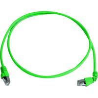 Telegärtner 100008288 RJ45 Netwerkkabel, patchkabel CAT 6A S/FTP 2.00 m Groen Vlambestendig, Halogeenvrij 1 stuk(s) - thumbnail