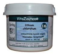 Vitazouten Lithium chloratum VitaZout nr. 16 Vitazouten Lithium chloratum VitaZout nr. 16