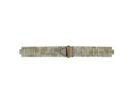 Horlogeband Fossil ES3579 Kunststof/Plastic Wit 18mm