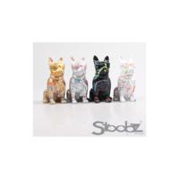 Stoobz Design Stoobz hond met bril 18cm