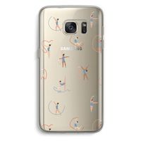 Dancing #3: Samsung Galaxy S7 Transparant Hoesje