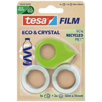 tesa ECO & CRYSTAL 59038-00000-00 tesafilm tesafilm Eco & Crystal Transparant (l x b) 10 m x 19 mm 2 stuk(s) - thumbnail