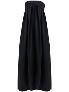 Proenza Schouler robe longue en crêpe - Noir